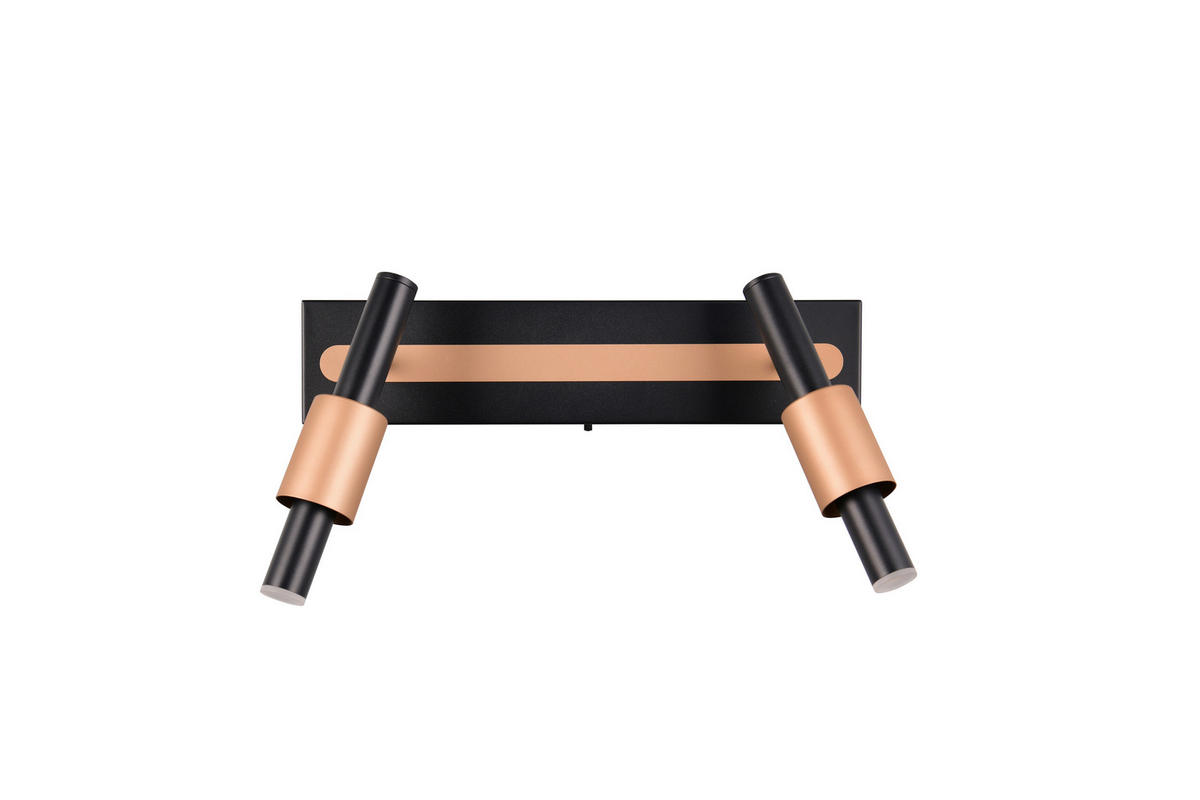 PROIECTOR LED - maro/negru, Basics, metal (38/20/9cm)