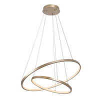 LED LUSTER  60/120 cm      - zlatna, Dizajnerski, metal (60/120cm)