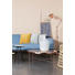 COUCHTISCH rund Kupferfarben - Kupferfarben, Design, Glas/Metall (83/35cm)