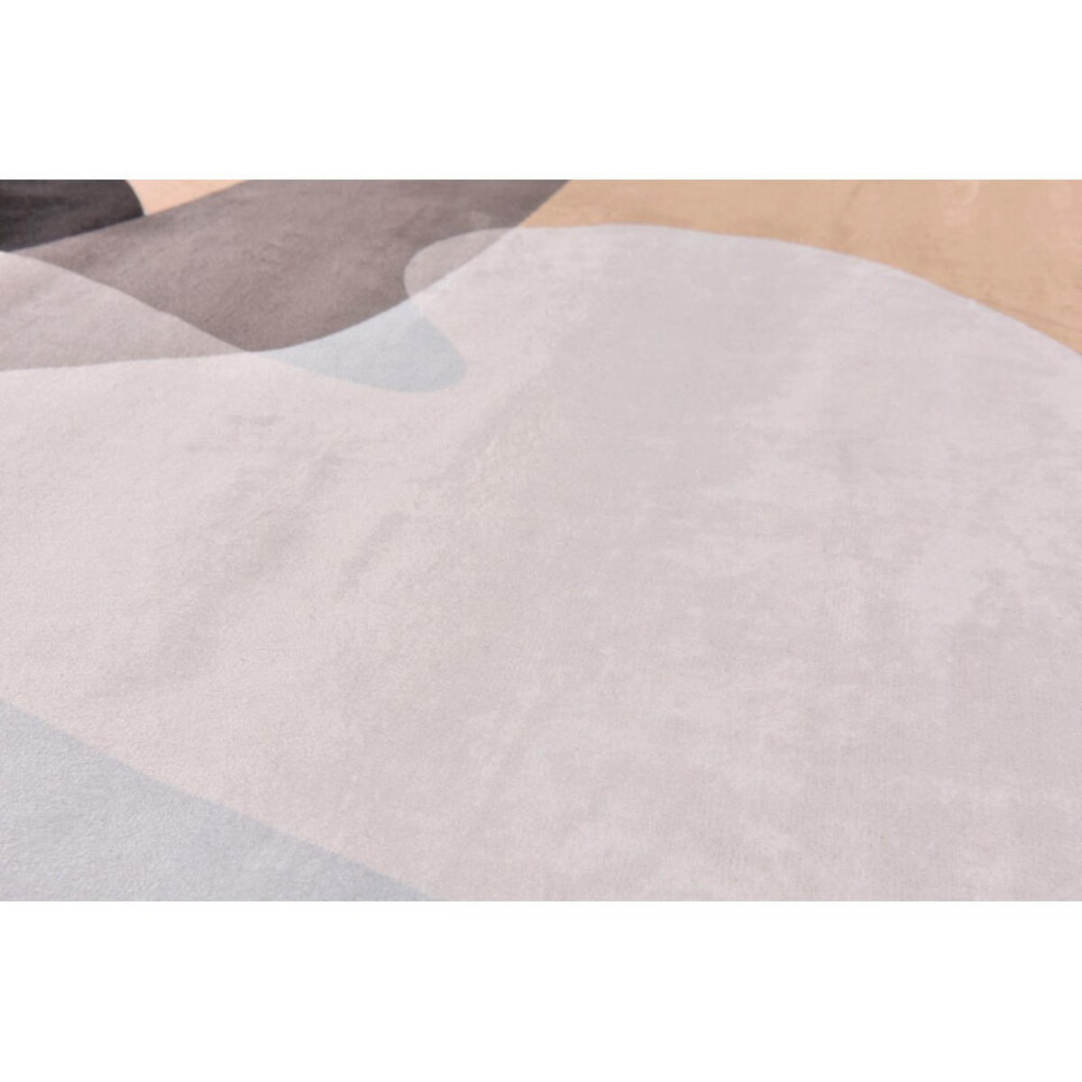 TKANA PREPROGA  SHAPES - SIX     140/200 cm    potiskano  večbarvno, temno siva  - temno siva/večbarvno, Design, tekstil (140/200cm) - Tom Tailor