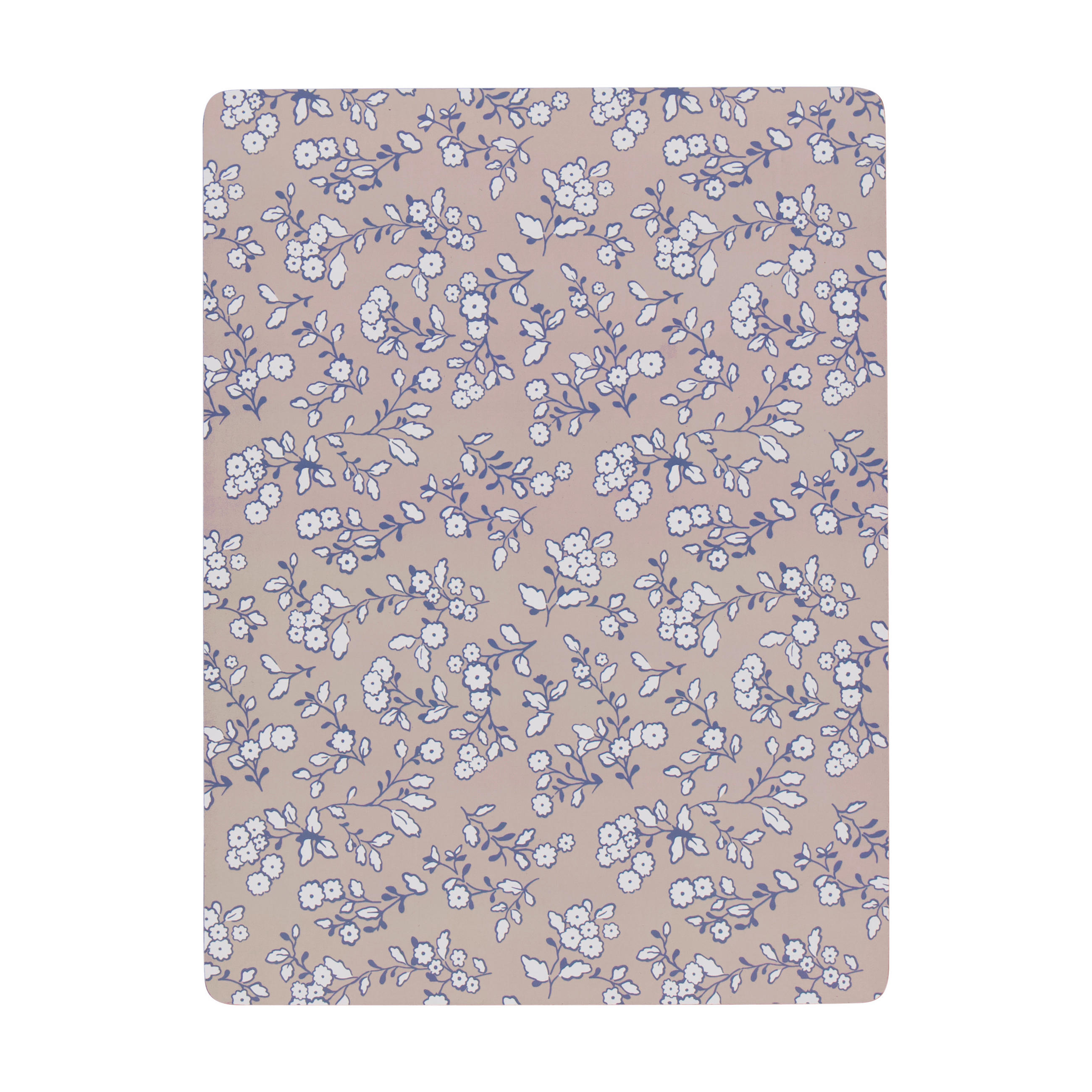 BORDSTABLETT trä blå, beige  - beige/blå, Basics, trä (30/40/0.3cm)