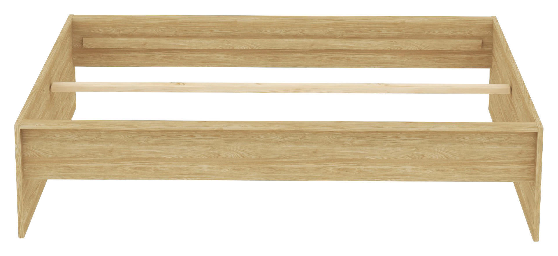 POSTEĽNÝ RÁM, 160/200 cm - farba duba, Konventionell, kompozitné drevo (160/200cm) - Hom`in