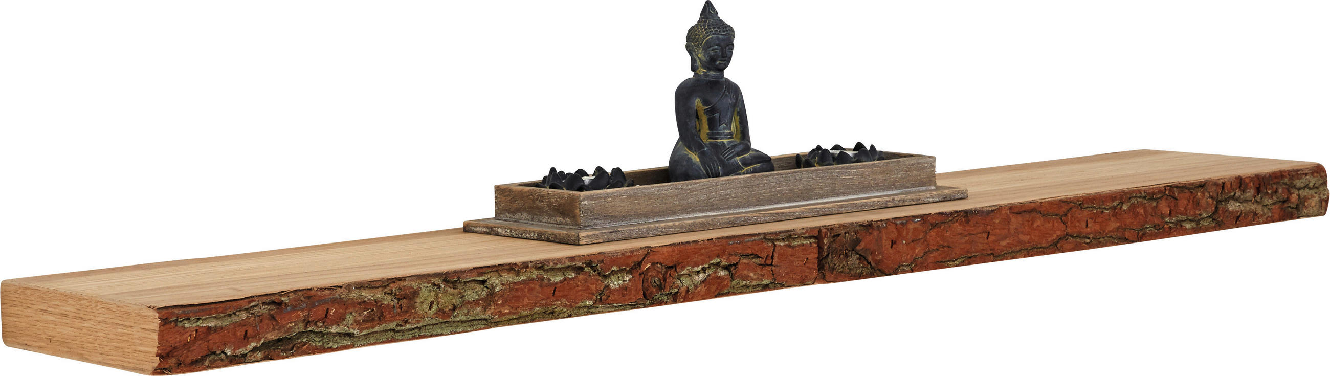 WANDBOARD Eiche Eichefarben  - Eichefarben, KONVENTIONELL, Holz (118/4,6/23,5cm)