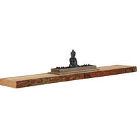 WANDBOARD Eiche Eichefarben  - Eichefarben, KONVENTIONELL, Holz (118/4,6/23,5cm)