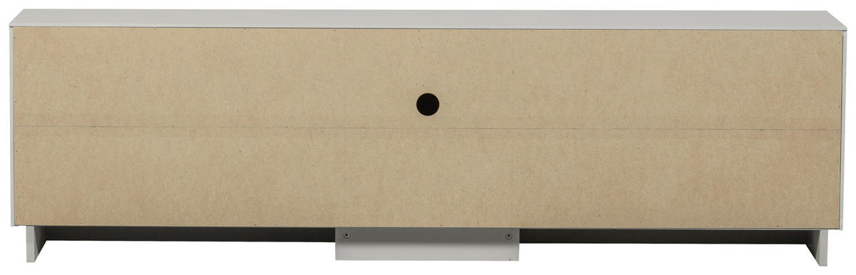 LOWBOARD Pencil 180/52/40 cm  in verschiedenen Holzdekoren erhältlich, stehend  - Hellgrau, Design, Holz (180/52/40cm) - Livetastic