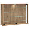 HÄNGEVITRINE in Honigeiche   - Honigeiche, Design, Glas/Holzwerkstoff (83/60/18cm) - MID.YOU