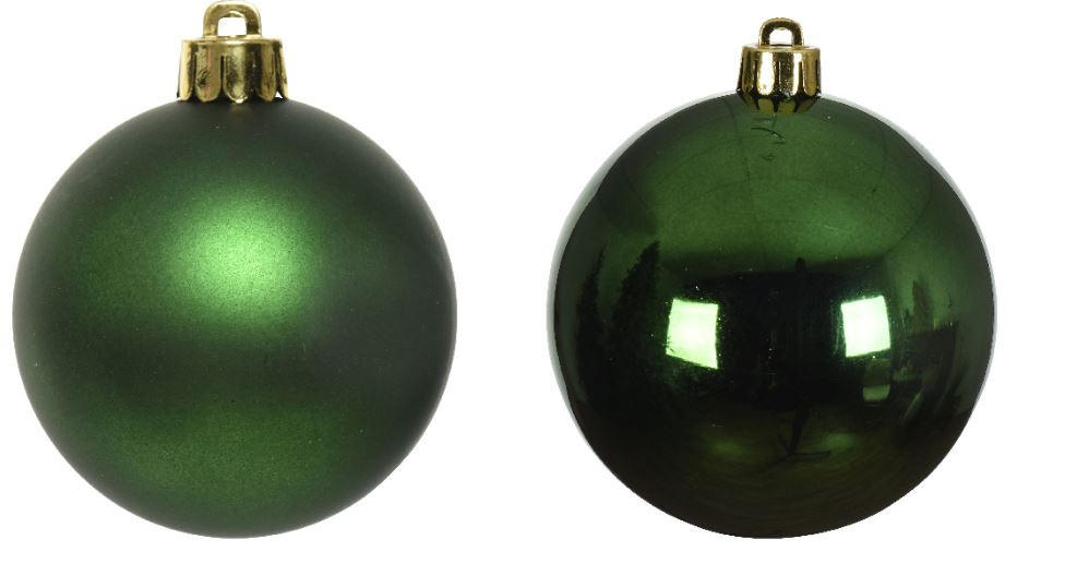 CHRISTBAUMKUGEL-SET 3,5 cm 16-teilig  - Pinienfarben, KONVENTIONELL, Glas (3,5cm)