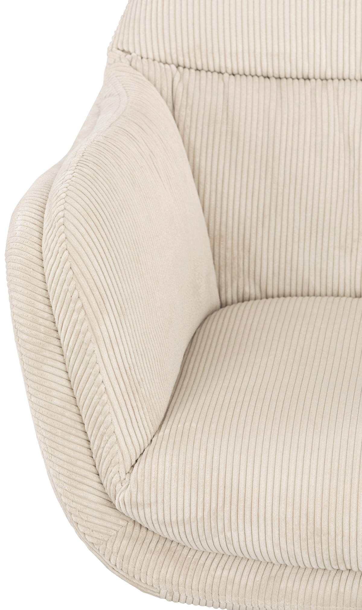 FOTEL SZETT - bézs/fekete, Modern, textil/fém (76/110/88,5cm) - Livetastic