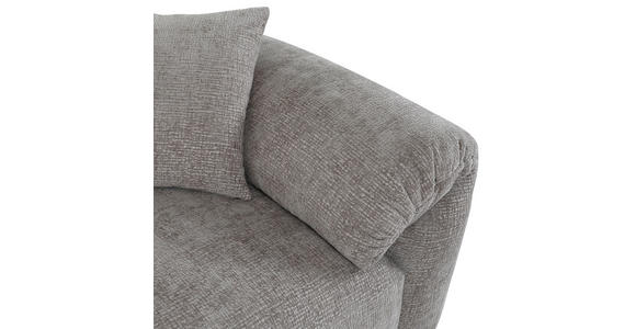 ECKSOFA in Flachgewebe Braun  - Creme/Schwarz, MODERN, Kunststoff/Textil (178/231cm) - Carryhome