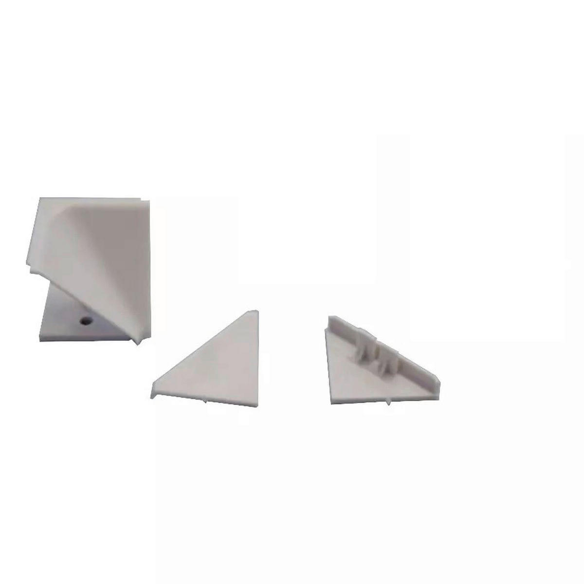 FALPROFIL - alumíniumszínű, Basics, műanyag (3/3/3cm) - Carryhome