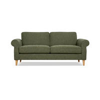 2-SITZER-SOFA NAOMI in Grün  - Grün, Design, Textil (194/82/91cm) - Livetastic