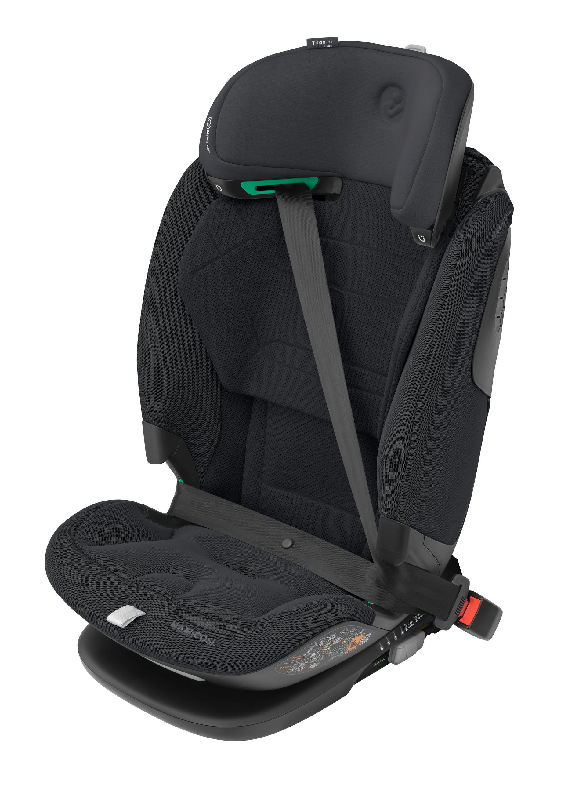 AUTO-SEDIŠTE ZA DECU  Titan Pro i-Size  - tamnosiva, Osnovno, tekstil/plastika (46/76/60cm) - Maxi-Cosi