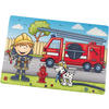 TISCHSET Feuerwehrmann Kunststoff Multicolor 45/30 cm  - Multicolor, KONVENTIONELL, Kunststoff (45/30cm) - Ritzenhoff Breker