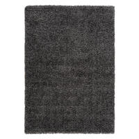HOCHFLORTEPPICH 200/290 cm ETHNO-SHAGGY Anthrazit  - Anthrazit, Basics, Textil (200/290cm)