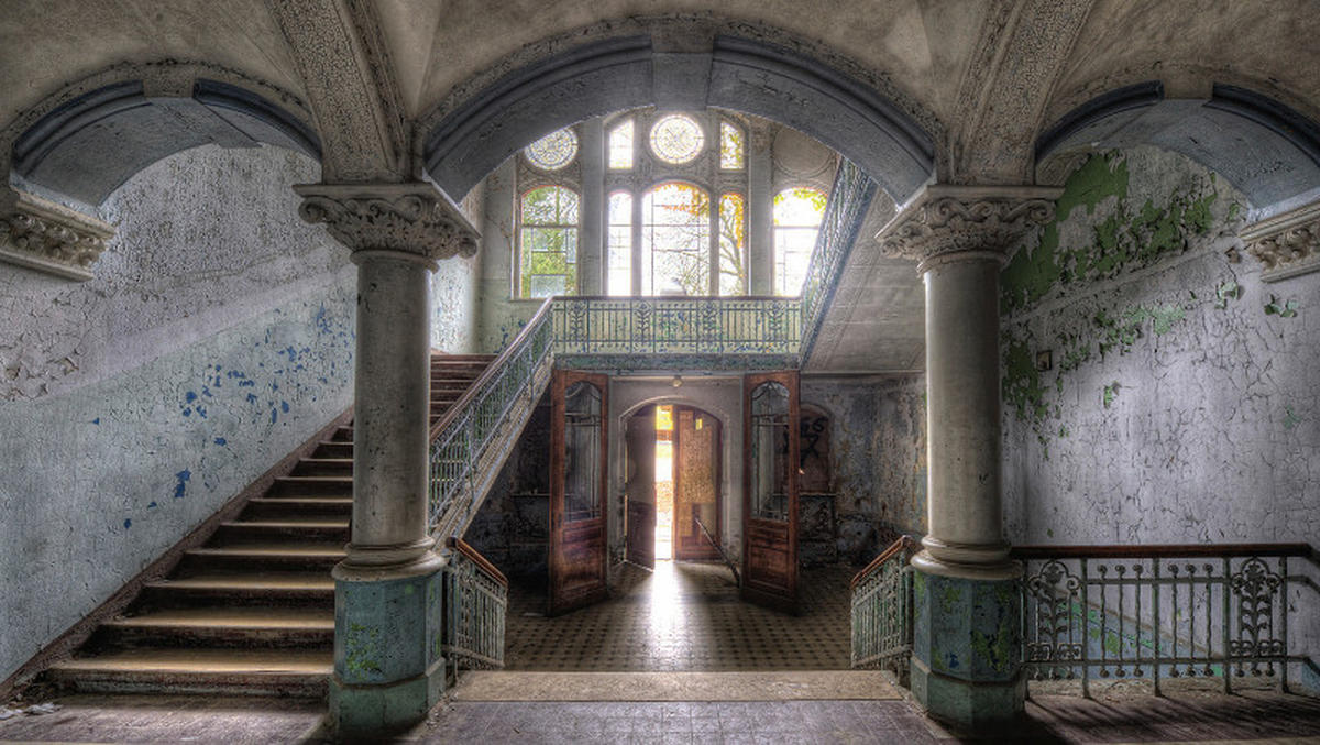 ACRYLGLASBILD Architektur  - Multicolor, KONVENTIONELL, Kunststoff (100/180/1,7cm) - Euroart