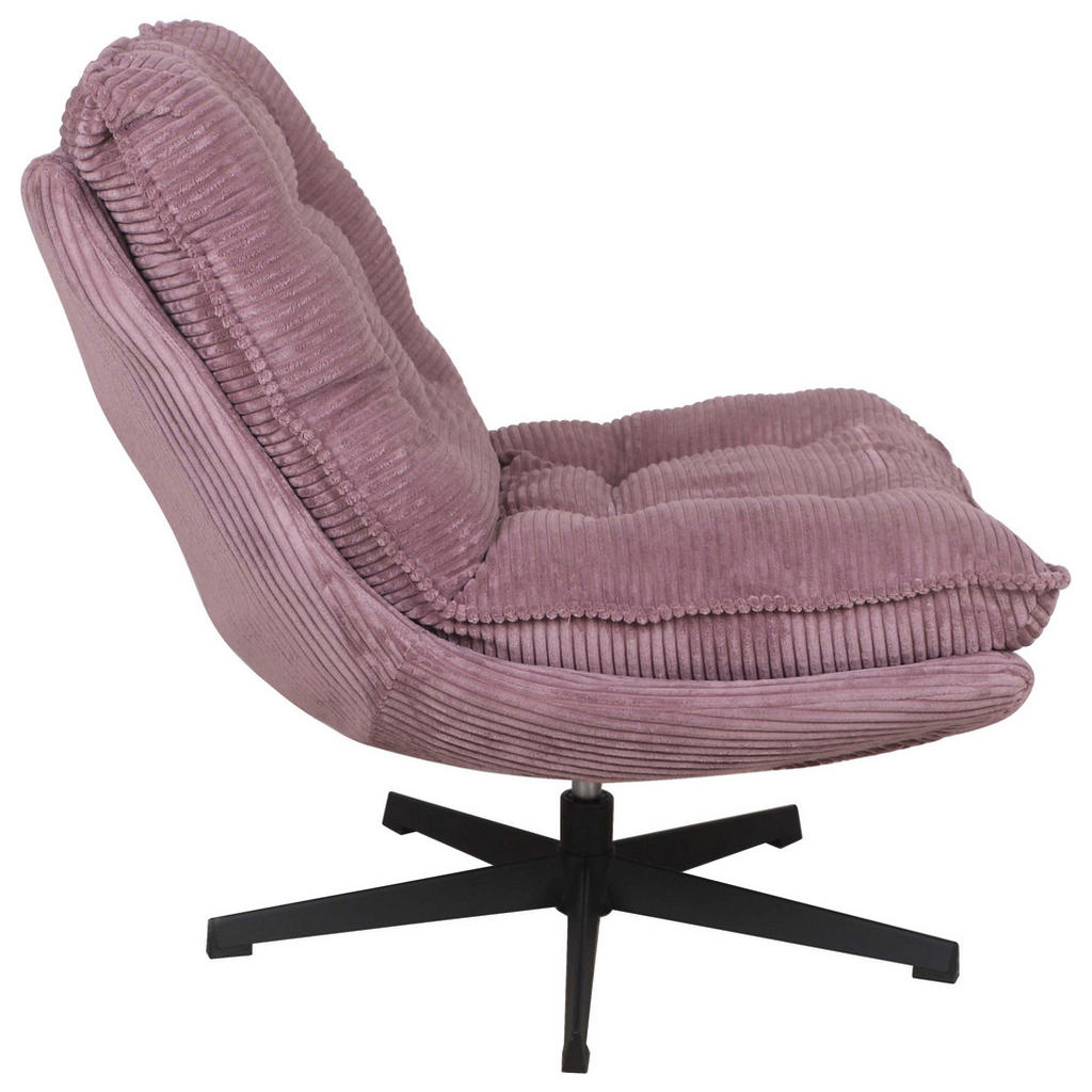 Thumbnail - Carryhome Relaxsessel, Flieder, Metall, Textil, 75x88x90 cm, Sitzfläche 360° drehbar, erweiterbar (Typenauswahl), Wohnzi...