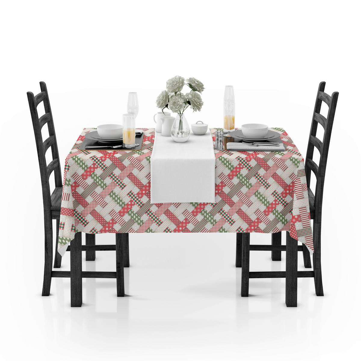 FAȚĂ DE MASĂ   - multicolor, Basics, textil (130/240/0,3cm)