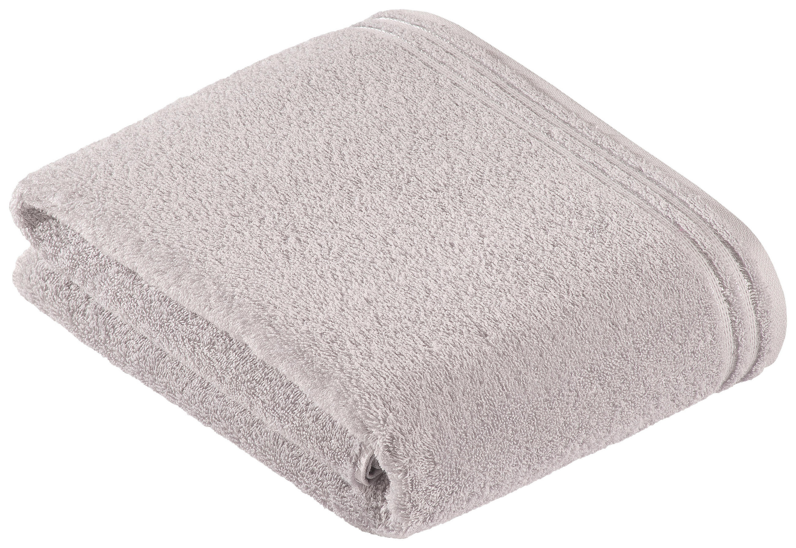 BADETUCH Calypso Feeling 100/150 cm - Hellgrau, Basics, Textil (100/150cm) - Vossen