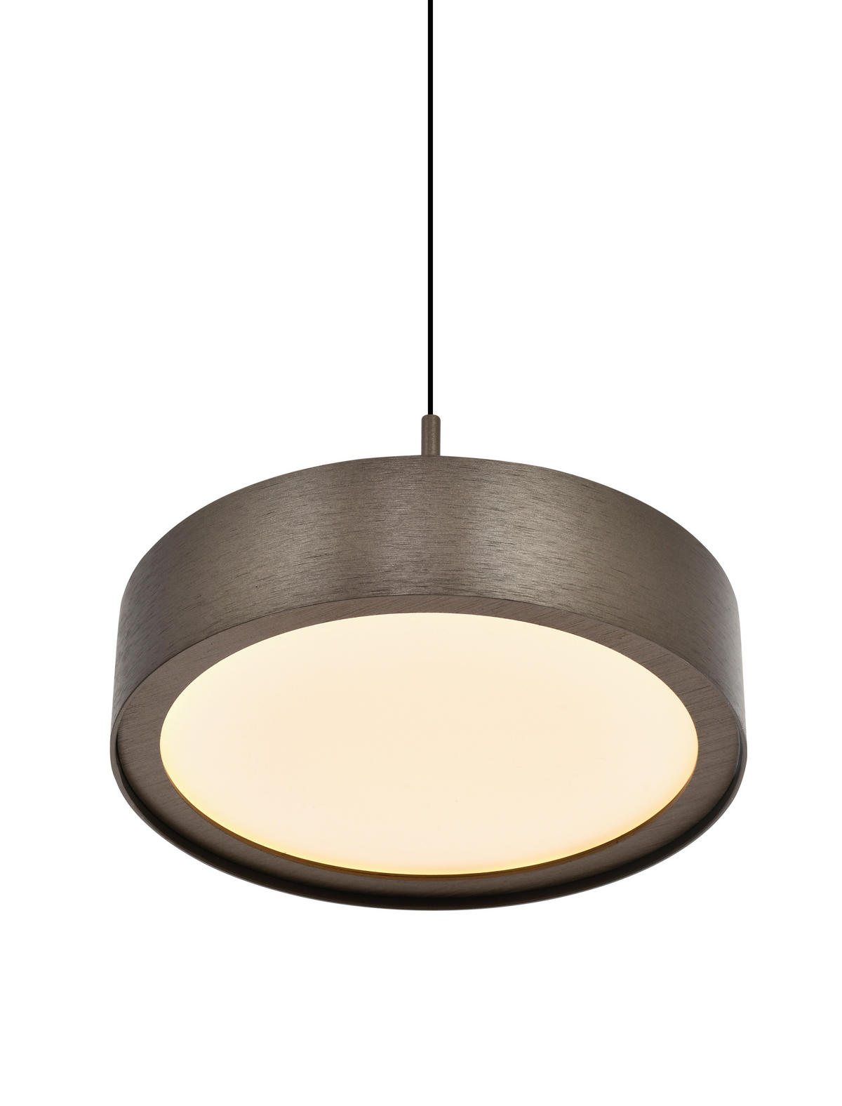 LED-HÄNGELEUCHTE Valensole 17,5/150/17,5 cm  - Bronzefarben, Design, Metall (17,5/150/17,5cm)