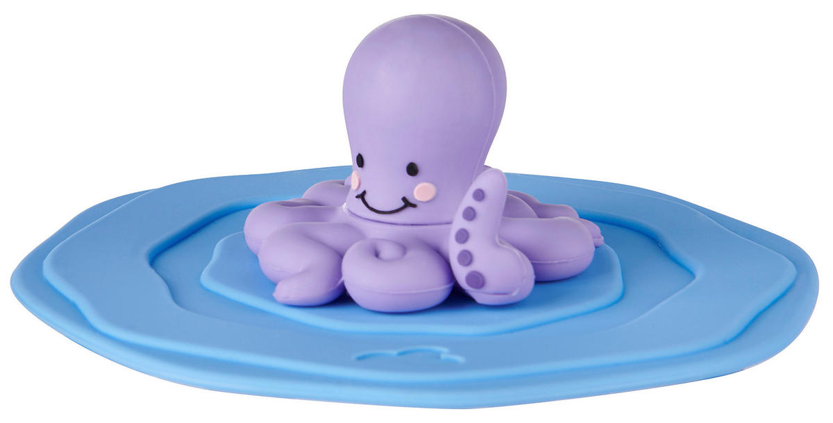 SILIKONDECKEL  - Blau, Trend, Kunststoff (9,7/4/9,7cm) - Leonardo