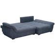 ECKSOFA Anthrazit Flachgewebe  - Anthrazit/Schwarz, Design, Kunststoff/Textil (278/175cm) - Xora