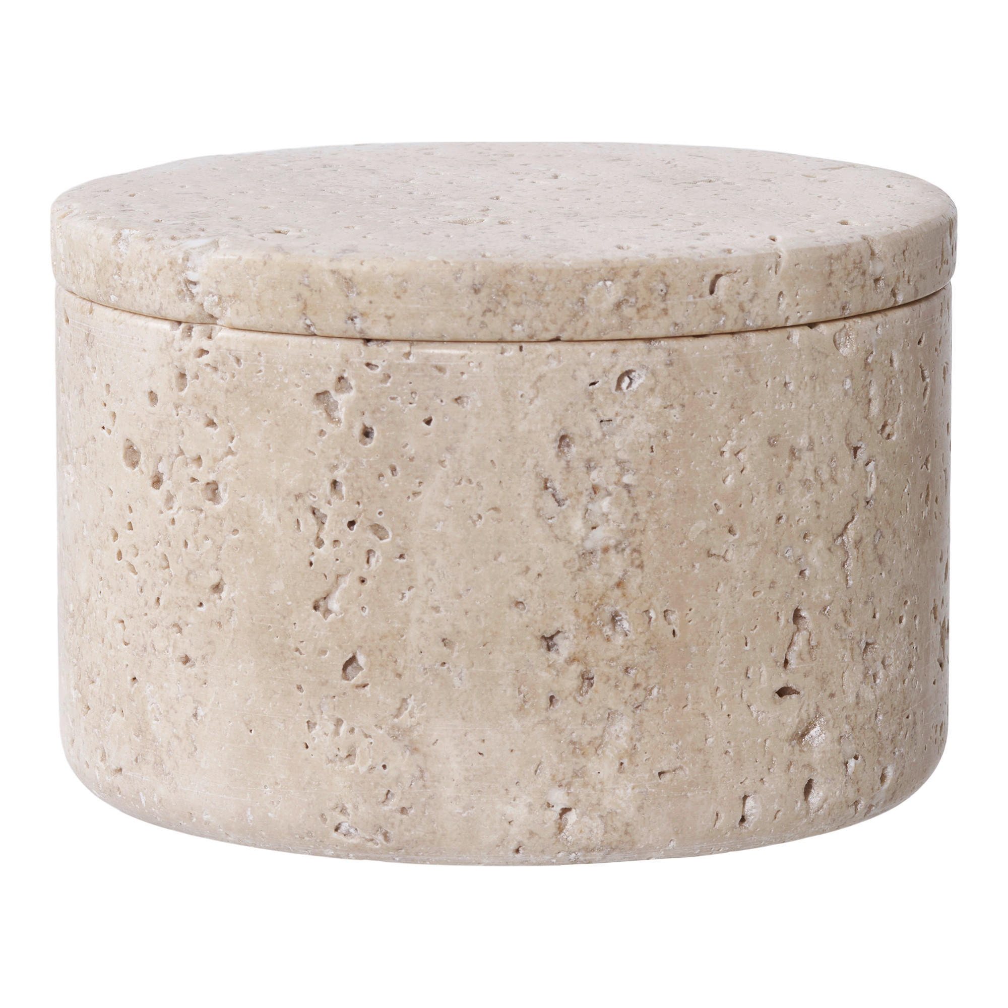 KOSMETIKDOSE - Beige, Design (10/6.5/10cm)
