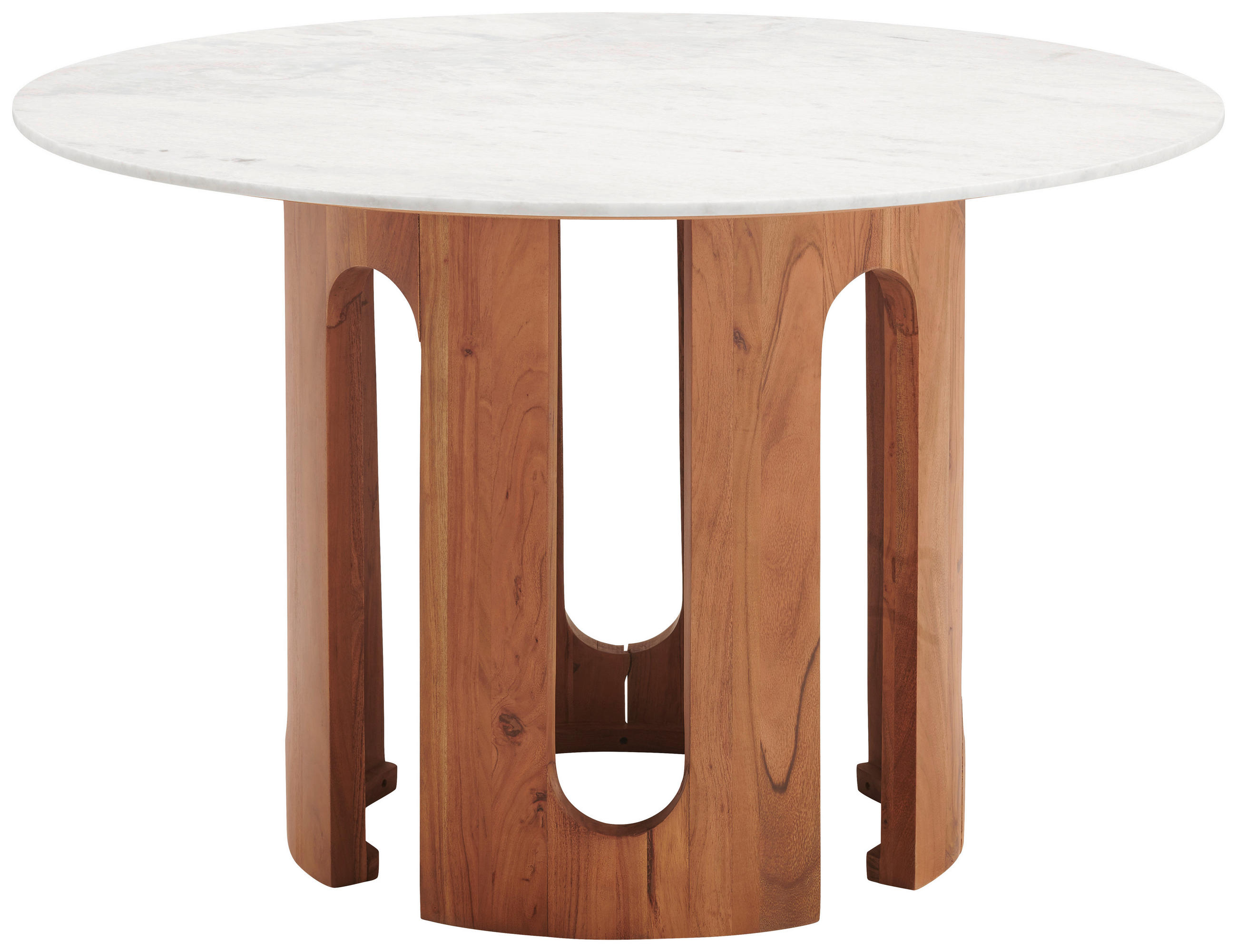STOL ZA BLAGOVAONICU  boje oraha  drvo, kamen      - boje oraha, Design, kamen/drvo (120/76/120cm) - Livetastic