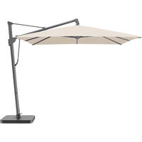 AMPELSCHIRM 400x300 cm Champagner  - Champagner/Anthrazit, Basics, Textil/Metall (400/300cm) - Glatz