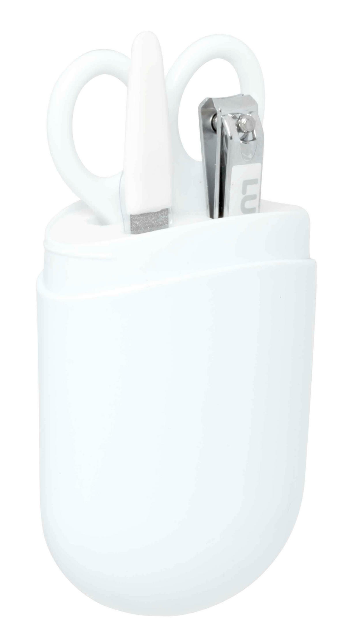 Luma Badewanne und Pflegeset LUMA Snow White  - Anthrazit/Weiß, Basics, Kunststoff/Metall (79,5/40/46cm) - Luma