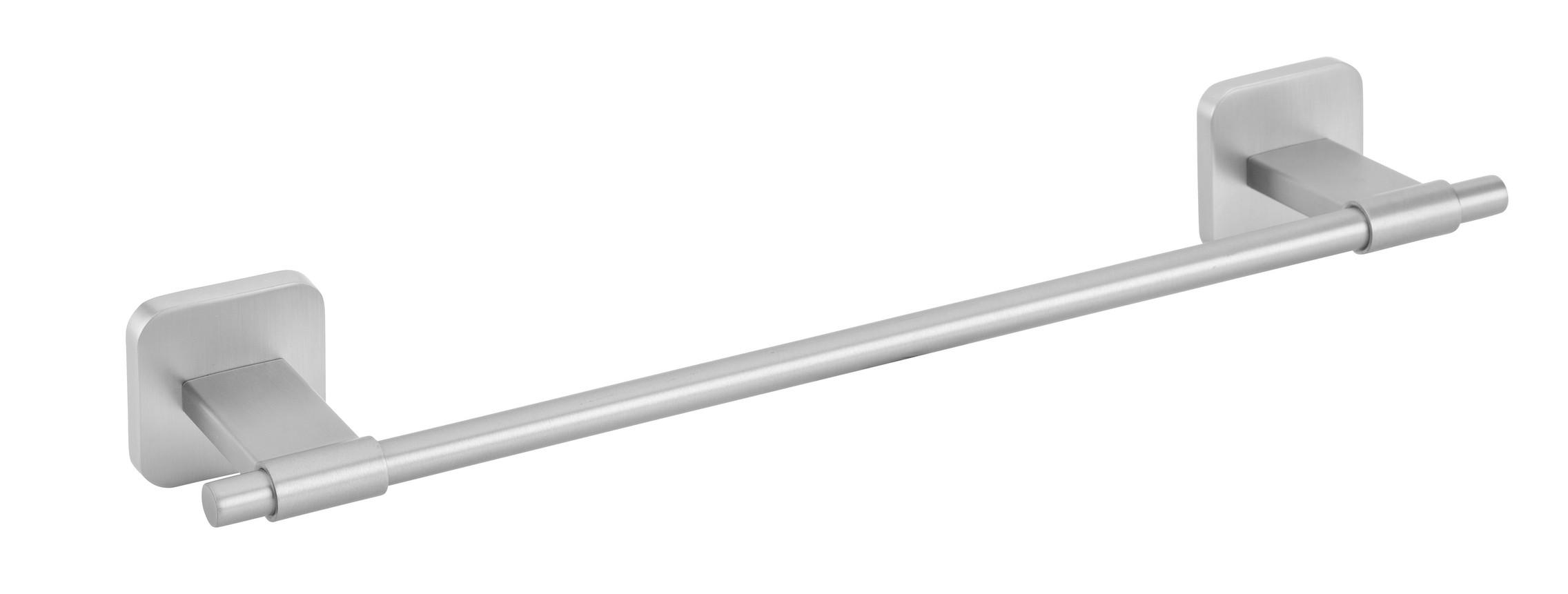 HANDTUCHSTANGE Edelstahlfarben  - Edelstahlfarben, MODERN, Metall (40,5/7,5/5,5cm) - Wenko