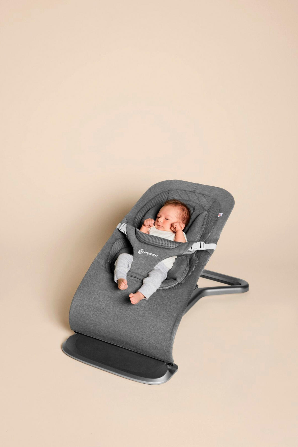 GUGALNI LEŽALNIK  EVOLVE 3U1 antracit temno siva 42/56/81,3 cm - temno siva/antracit, Basics, umetna masa/tekstil (42/56/81,3cm) - Ergobaby