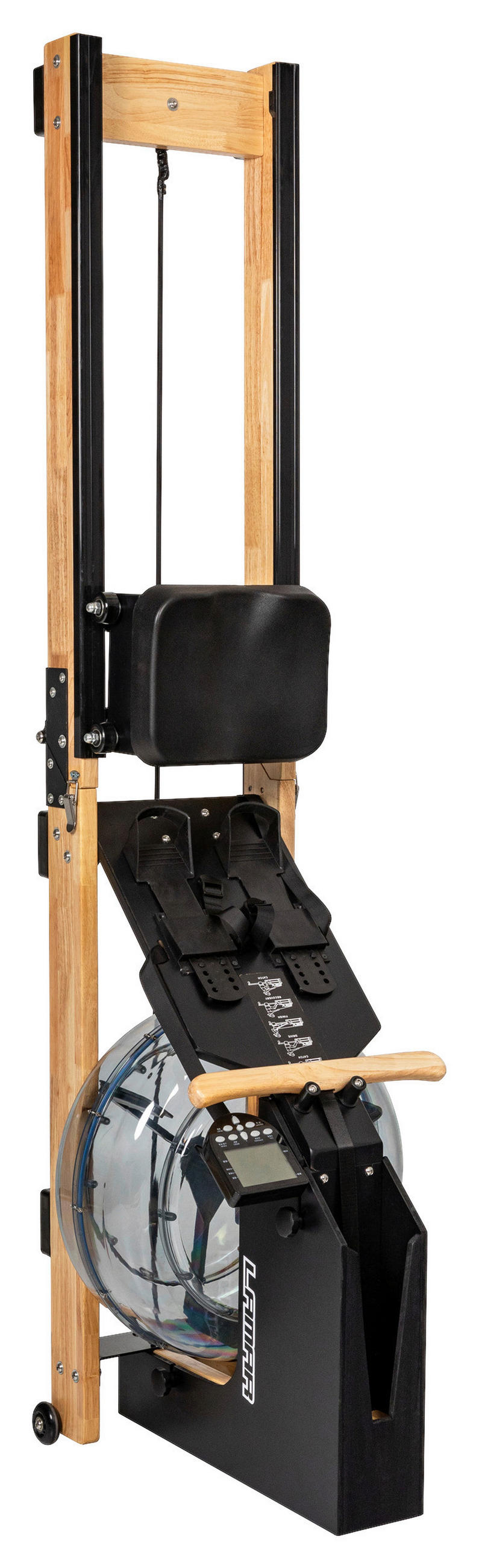 RODDMASKIN - ljusbrun/svart, Klassisk, metall/trä (205/52/56cm) - Atrigo