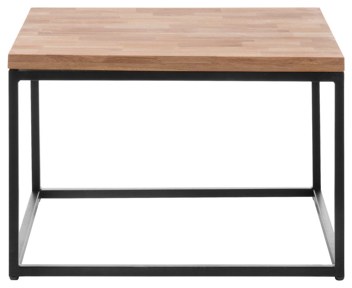 KONFERENČNÍ STOLEK, černá, barvy dubu, dřevo, kov, 70/45/70 cm - černá/barvy dubu, Moderní, kov/dřevo (70/45/70cm) - MID.YOU