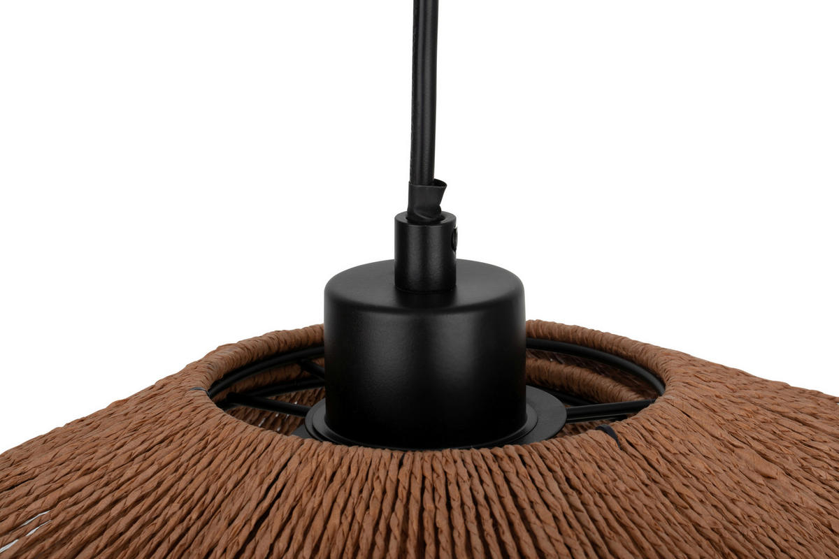 HÄNGELEUCHTE 40/120 cm  - Braun, Design, Papier/Metall (40/120cm) - Collet's Monde