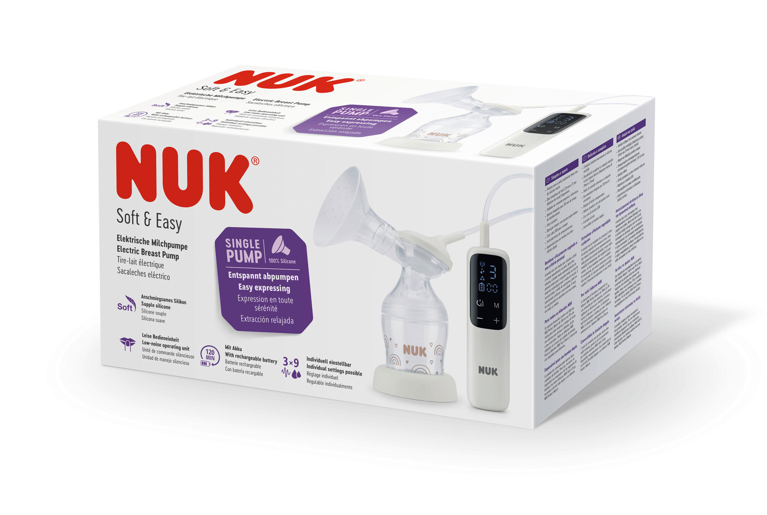 MILCHPUMPE   - Basics (12,7/26,7/14,8cm) - NUK
