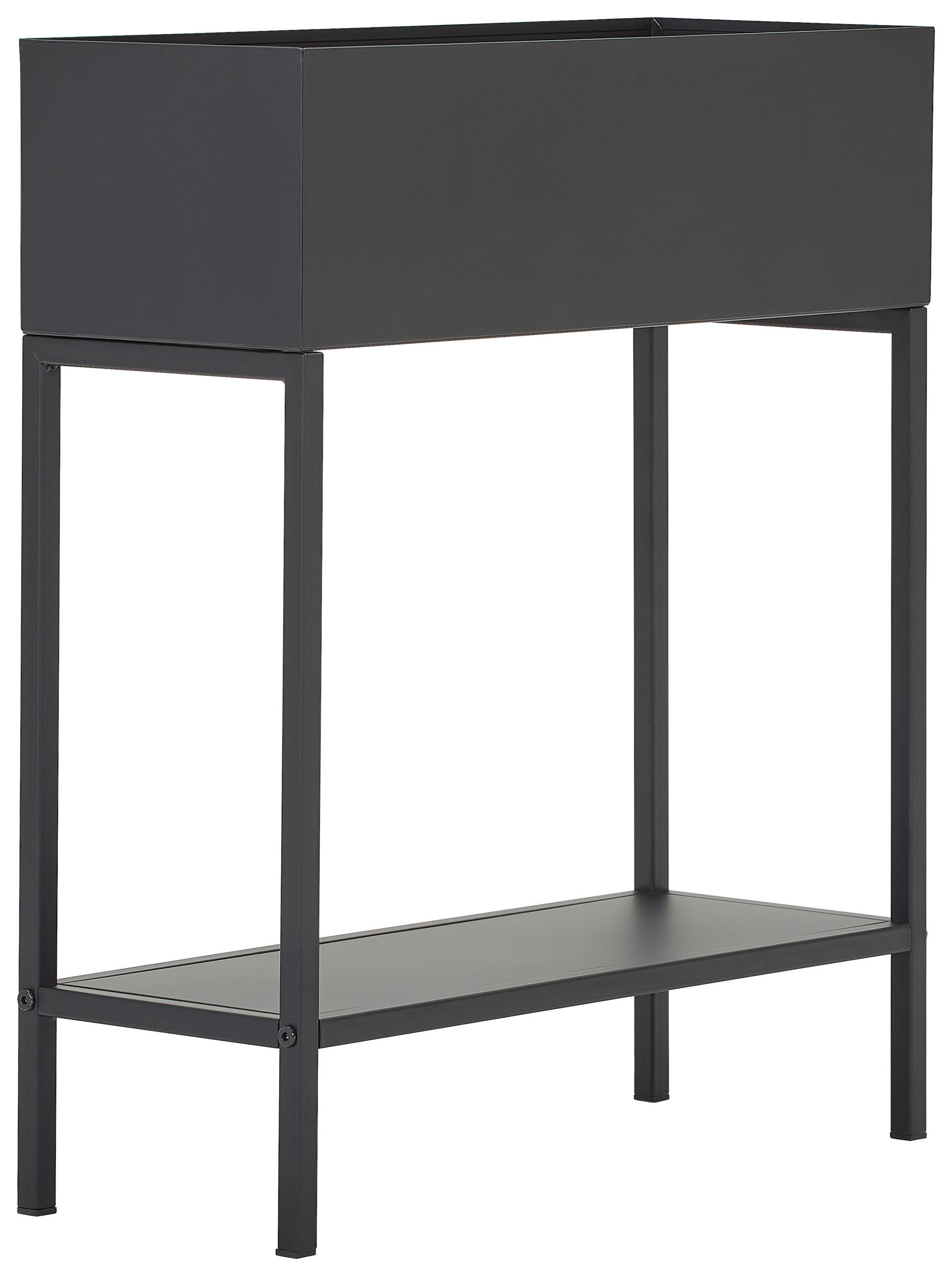 BLUMENSTÄNDER Metall  - Schwarz, Trend, Metall (50/60/20cm) - Landscape