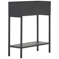 BLUMENSTÄNDER Metall  - Schwarz, Trend, Metall (50/60/20cm) - Landscape