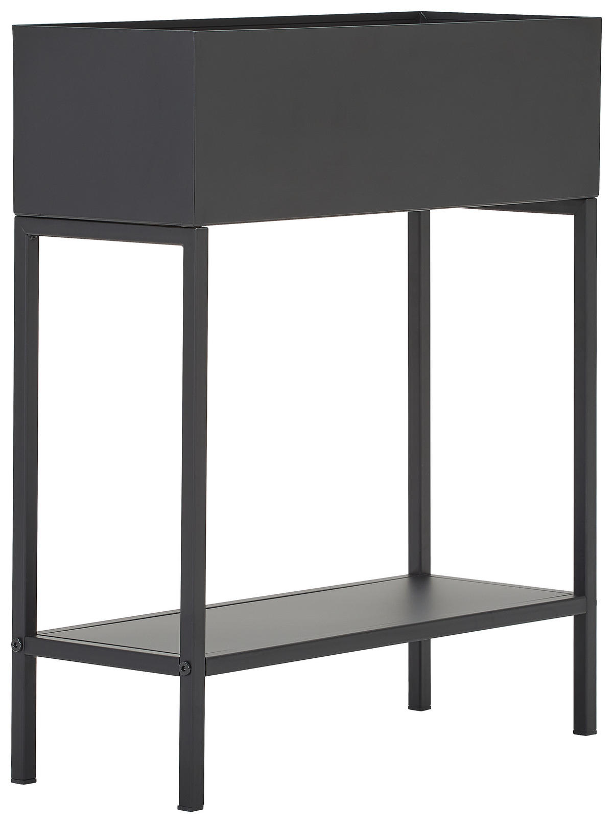 BLUMENSTÄNDER Metall  - Schwarz, Trend, Metall (50/60/20cm) - Landscape