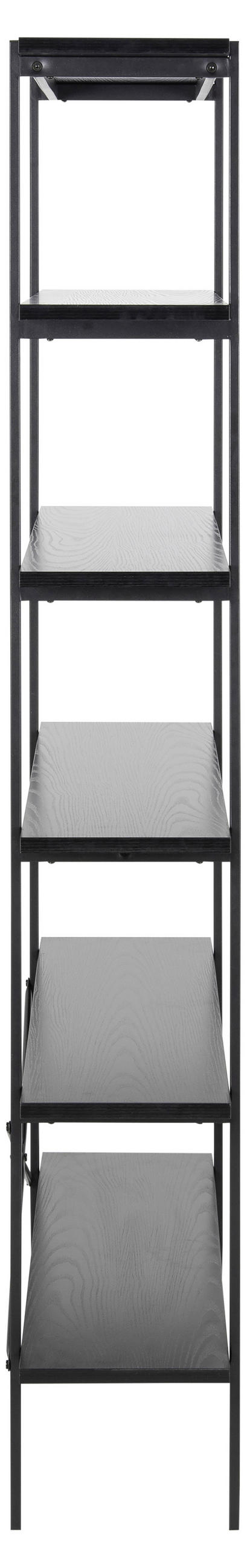 HYLLMODUL i 94/172/27 cm svart  - svart, Klassisk, metall/trämaterial (94/172/27cm) - Best Price