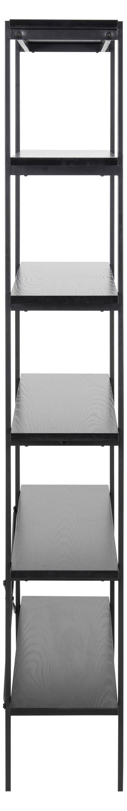 HYLLMODUL i 94/172/27 cm svart  - svart, Klassisk, metall/trämaterial (94/172/27cm) - Best Price