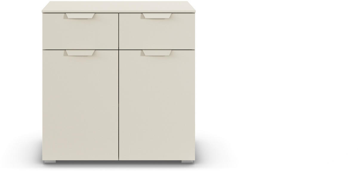 KOMMODE  in 80/81/42 cm  - Champagner, Design, Holzwerkstoff/Metall (80/81/42cm) - Carryhome