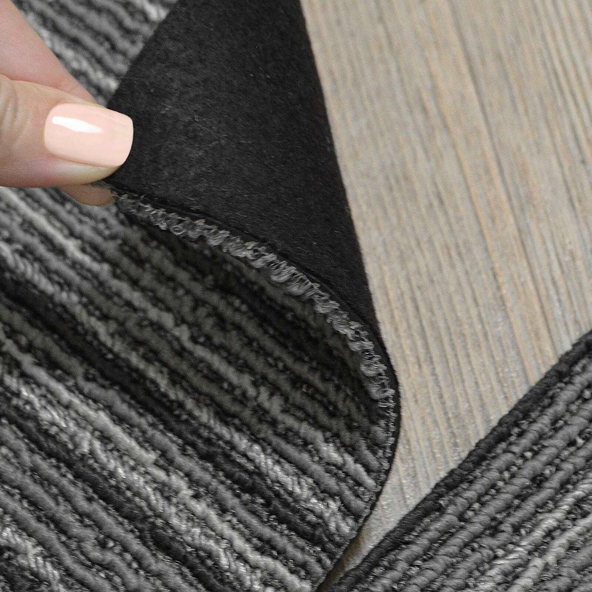 TEPPICHFLIESE - Grau, Basics, Textil (50/50cm) - Esposa