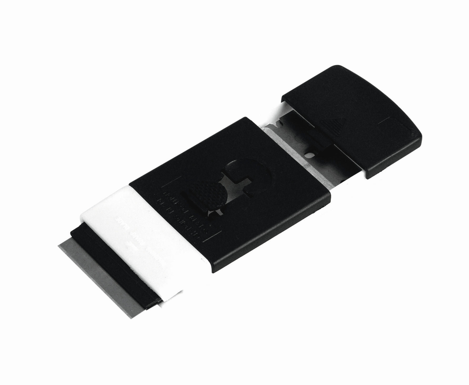 KOCHFELDSCHABER - Schwarz/Weiß, KONVENTIONELL, Kunststoff (1,8/7,9cm) - Fackelmann