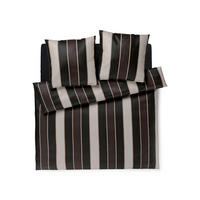 BETTWÄSCHE 3-teilig JOOP! STRIPES Jersey 200/200 cm  - Schwarz, Basics, Textil (200/200cm) - Joop!