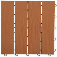 TERRASSENFLIESE Braun  - Braun, Basics, Kunststoff (30/30/2cm)