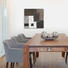Abstraktes ORIGINALBILD - Schwarz/Weiß, Basics, Holz/Textil (40/40/3,80cm) - EUROGRAPHICS