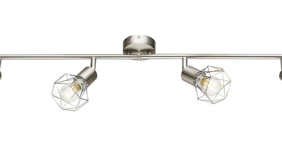 Strahler Evelin 4-Flammig verstellbar L: 60 cm - MODERN, Metall (60/19,5cm) - Luca Bessoni