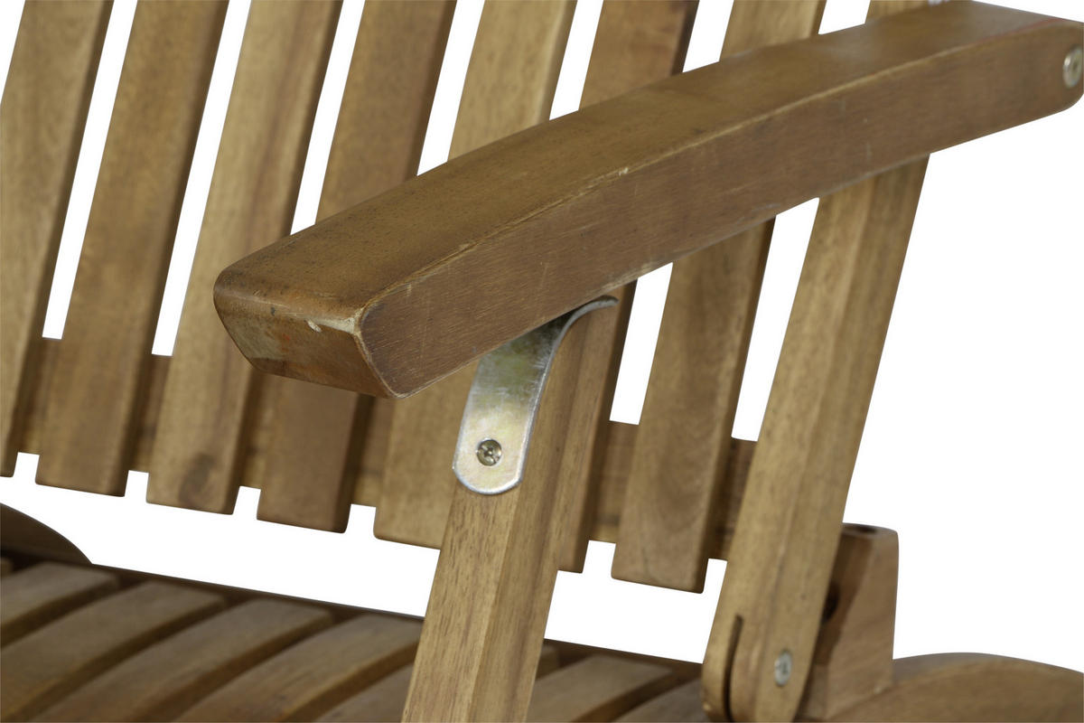 BÄDERLIEGE Akazie Akaziefarben  - Akaziefarben, KONVENTIONELL, Holz (60/90/147cm) - Siena Garden