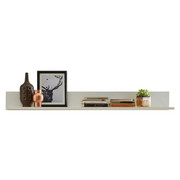 WANDBOARD in 150/17/25 cm Weiß - Weiß, Design, Holzwerkstoff (150/17/25cm) - Stylife