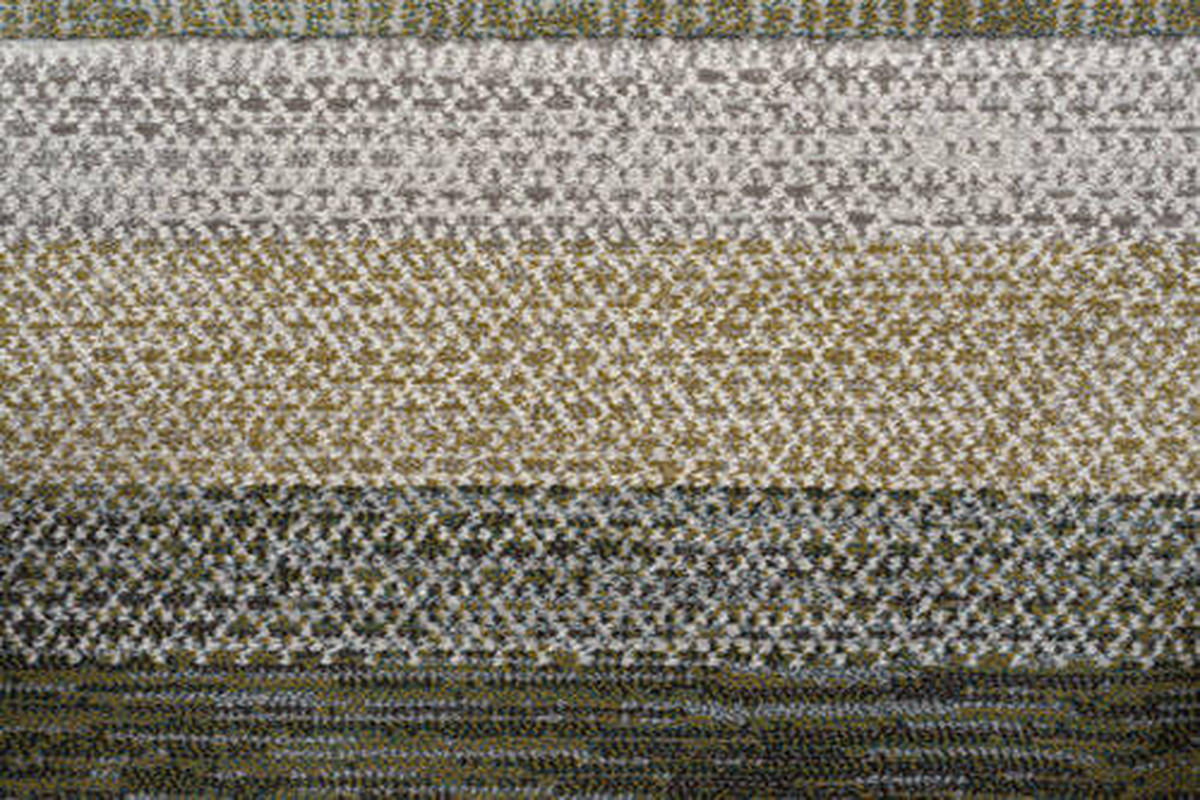 WEBTEPPICH 120/170 cm Argentum Blau, Braun, Grün  - Blau/Braun, KONVENTIONELL, Kunststoff/Textil (120/170cm)